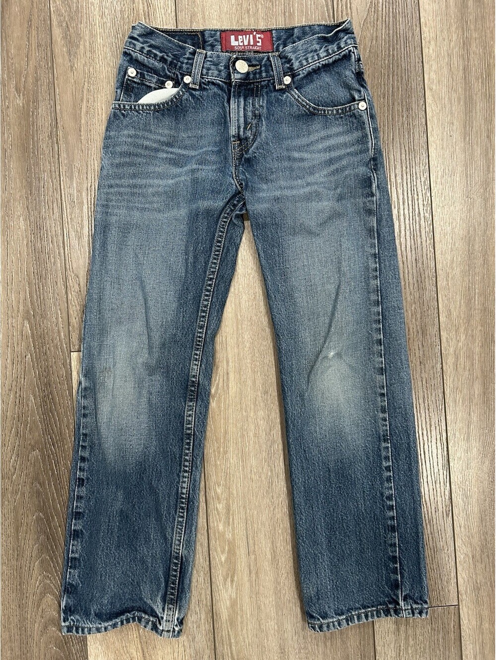 Levis 505 Blue Jeans Kid’s size 10 Regular